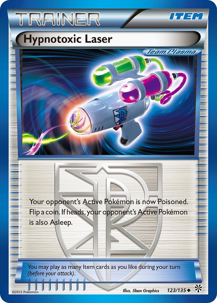 Plasma Storm Hypnotoxic Laser [League-Promo] Pokémon card